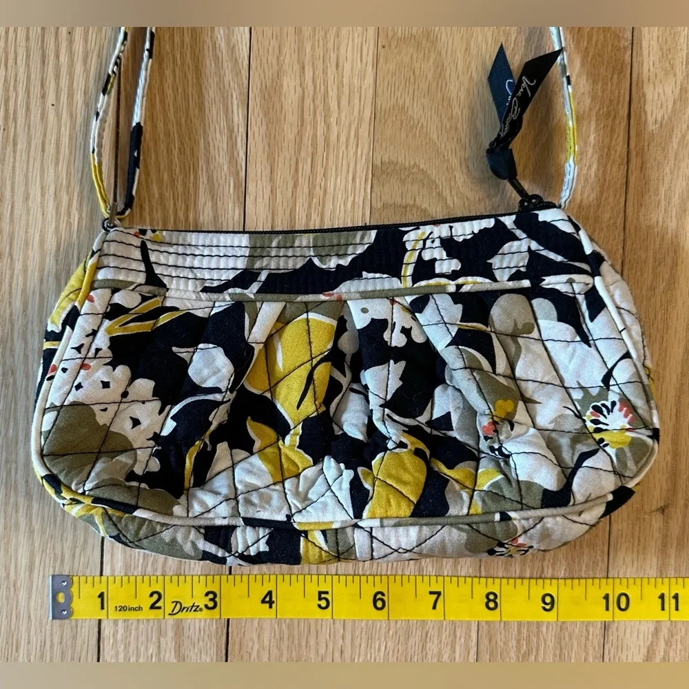 Vera Bradley Frannie Dogwood Quilted Crossbody Bag